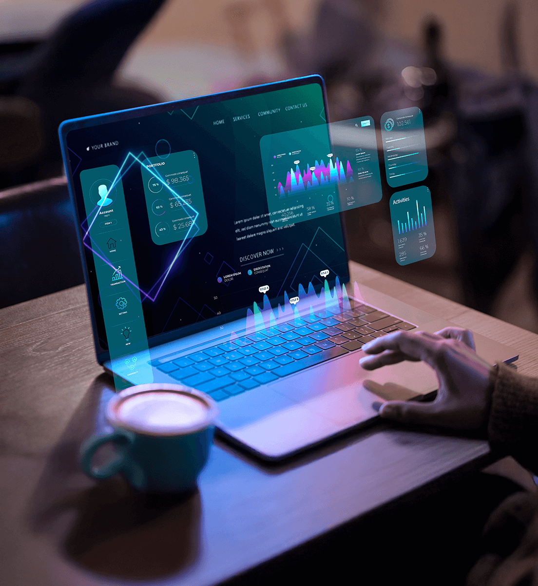 AI-powered Atlassian automation dashboard visualizing analytics, insights, and workflow intelligence.